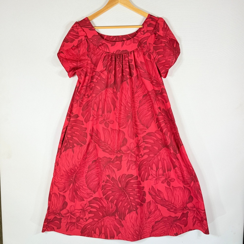Floral Red Dress